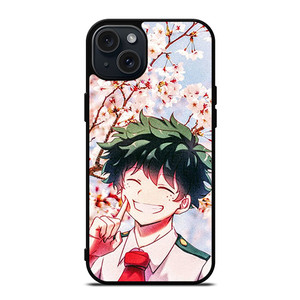 Izuku Midoriya Cute Face iPhone 15 Plus Case Cover Izuku Midoriya Cute Face iPhone 15 Plus Case Cover