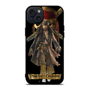 JACK PIRATES OF THE CARIBBEAN iPhone 15 Plus Case Cover JACK PIRATES OF THE CARIBBEAN iPhone 15 Plus Case Cover