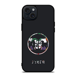 Joker DC Logo iPhone 15 Plus Case Cover Joker DC Logo iPhone 15 Plus Case Cover