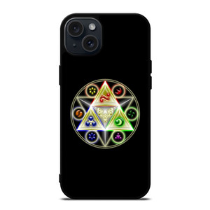 Legend Of Zelda Symbols Art iPhone 15 Plus Case Cover Legend Of Zelda Symbols Art iPhone 15 Plus Case Cover