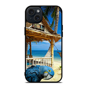 Margaritaville Parrot iPhone 15 Plus Case Cover Margaritaville Parrot iPhone 15 Plus Case Cover