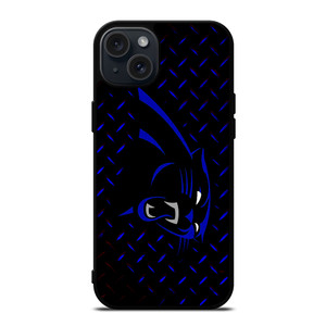 Metal Caroline Panthers iPhone 15 Plus Case Cover Metal Caroline Panthers iPhone 15 Plus Case Cover