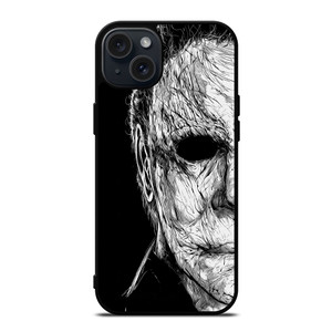 Michael Myers Halloween Half iPhone 15 Plus Case Cover Michael Myers Halloween Half iPhone 15 Plus Case Cover