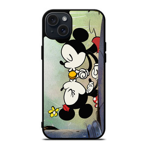 MICKEY MINNIE KISS iPhone 15 Plus Case Cover MICKEY MINNIE KISS iPhone 15 Plus Case Cover
