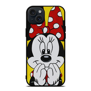 Minnie Mouse Cute Smile iPhone 15 Plus Case Cover Minnie Mouse Cute Smile iPhone 15 Plus Case Cover