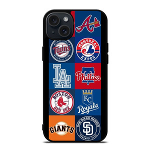 MLB Team Logo 4 iPhone 15 Plus Case Cover MLB Team Logo 4 iPhone 15 Plus Case Cover
