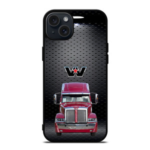 Red Western Star Truck iPhone 15 Plus Case Cover Red Western Star Truck iPhone 15 Plus Case Cover