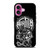 BORDERLANDS MONOCHROME iPhone 16 Plus Case Cover BORDERLANDS MONOCHROME iPhone 16 Plus Case Cover