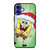 Spongebob Santa iPhone 16 Case Cover Spongebob Santa iPhone 16 Case Cover