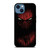SPIDERMAN IN THE DARK iPhone 14 Case Cover SPIDERMAN IN THE DARK iPhone 14 Case Cover