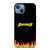 Trasher Smoldering Font iPhone 13 Case Cover Trasher Smoldering Font iPhone 13 Case Cover
