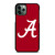 A FOR ALABAMA CRIMSON TIDE iPhone 11 Pro Max Case Cover A FOR ALABAMA CRIMSON TIDE iPhone 11 Pro Max Case Cover