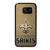 NEW ORLEANS SAINTS LOGO AND BACKGROUND Samsung Galaxy S7 Edge Case Cover NEW ORLEANS SAINTS LOGO AND BACKGROUND Samsung Galaxy S7 Edge Case Cover