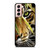 BENGAL TIGER IN A HALF FACE Samsung Galaxy S21 5G Case Cover BENGAL TIGER IN A HALF FACE Samsung Galaxy S21 5G Case Cover