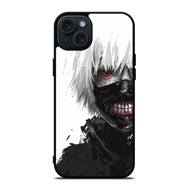 Tokyo Ghoul Kaneki Ken Anime iPhone 15 Plus Case Cover