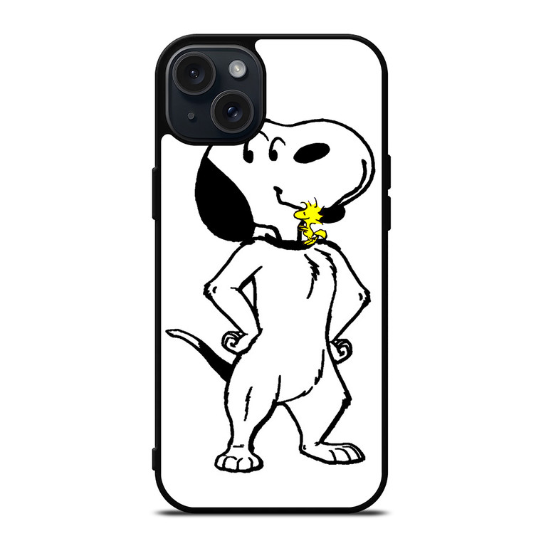 WOODSTOCK HUGES SNOOPY iPhone 15 Plus Case Cover