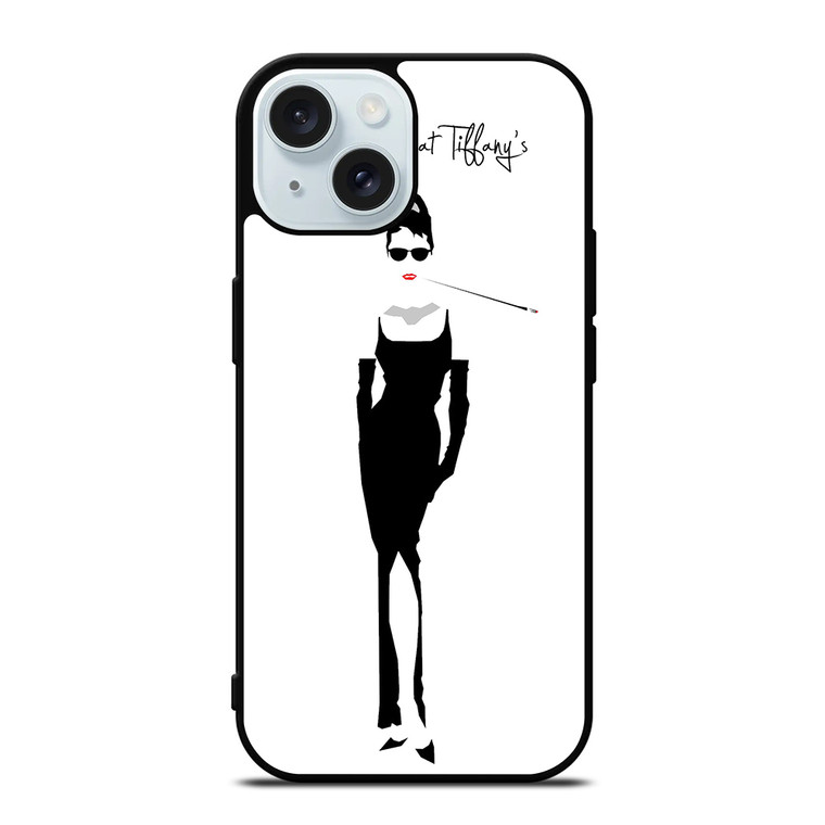 AUDREY HEPBURN BREAKFAST AT TIFFANY'S iPhone 15  Case Cover