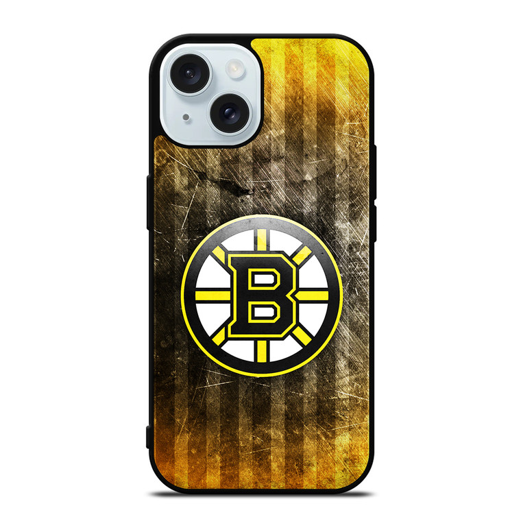 Boston Bruins NHL Ice Hockey iPhone 15  Case Cover