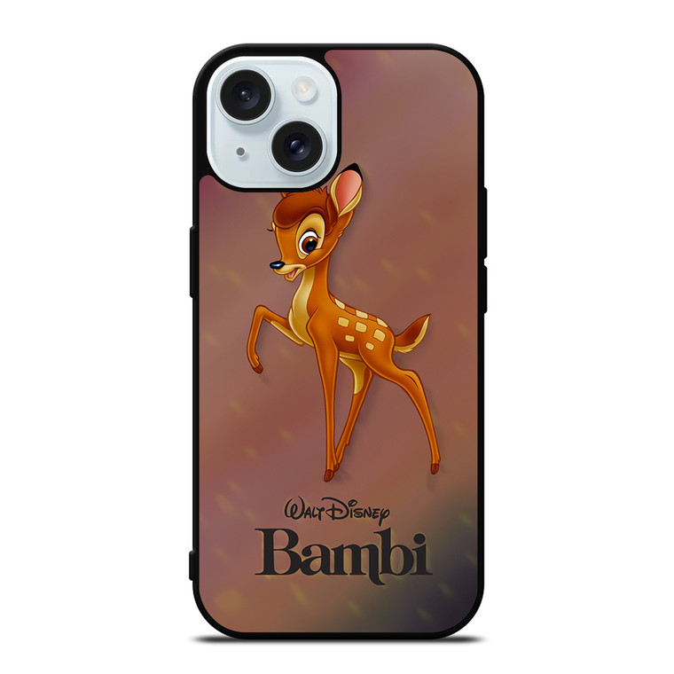 CUTE BAMBI iPhone 15  Case Cover