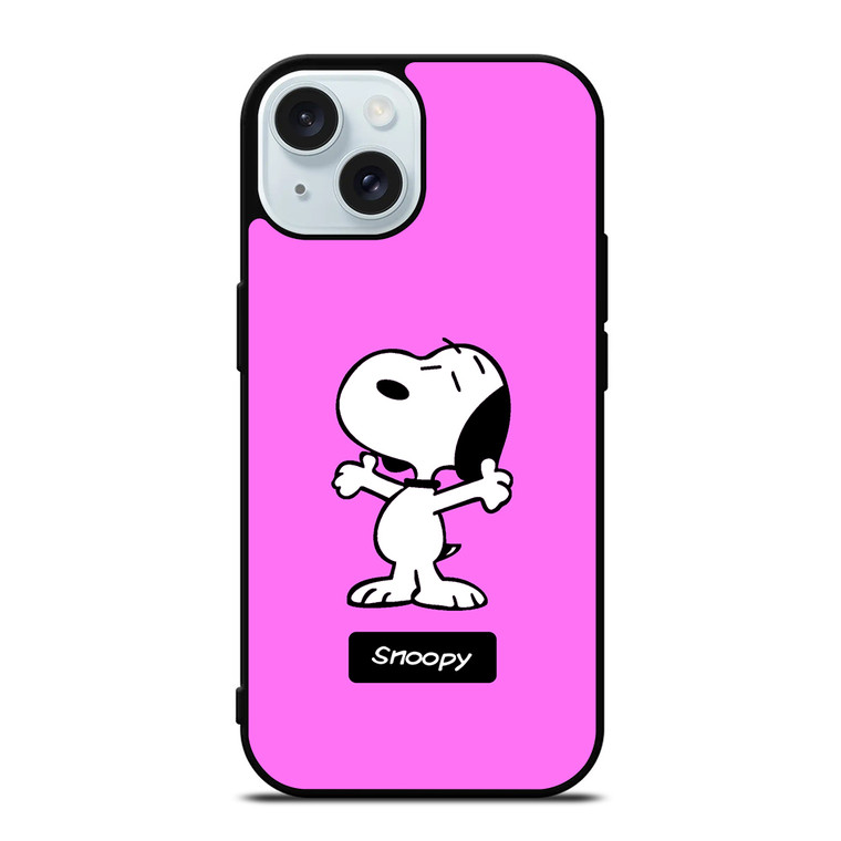 Cute Snoopy Dog iPhone 15  Case Cover