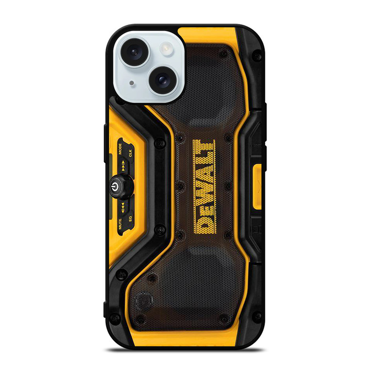 DEWALT JOBSITE iPhone 15  Case Cover