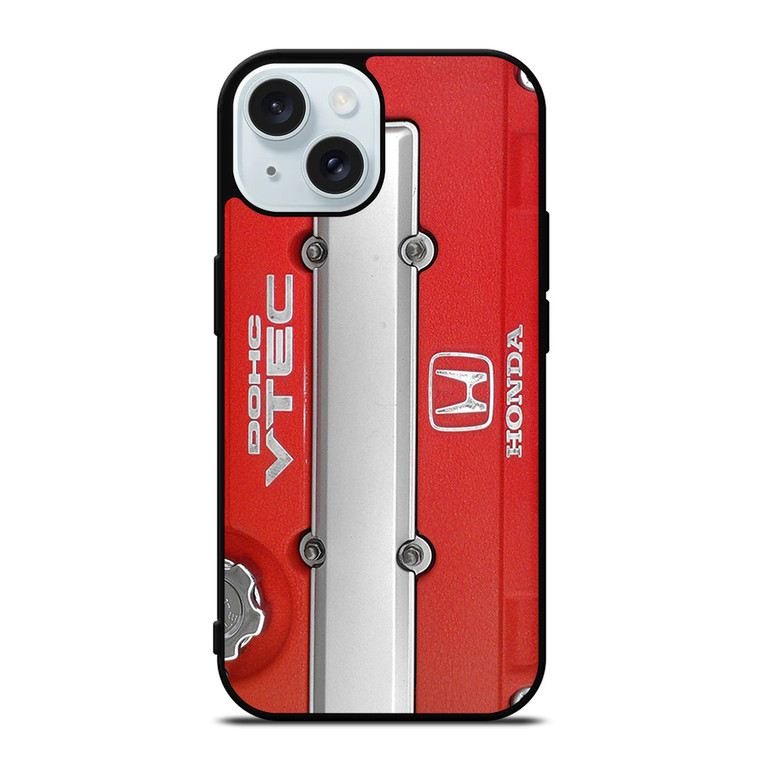 DOHC VTEC HONDA ENGINE iPhone 15  Case Cover