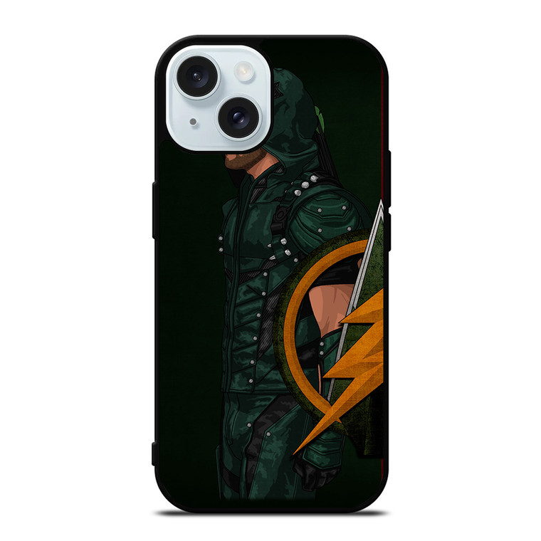 GREEN ARROW SIDE iPhone 15  Case Cover