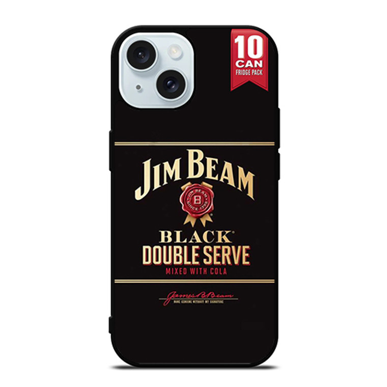 Jim Beam Black Mixed iPhone 15  Case Cover