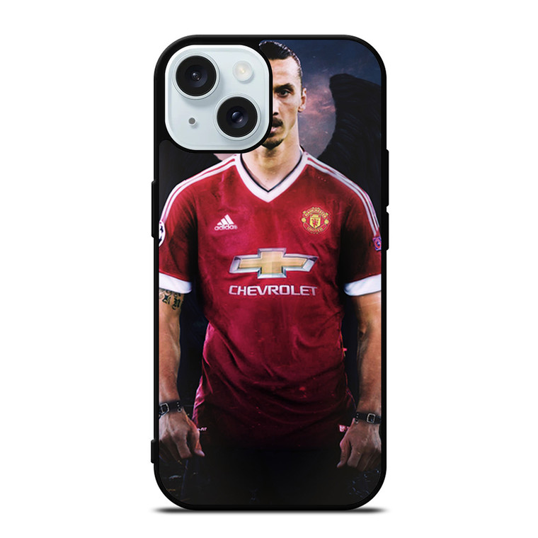 MANCHESTER UNITED IBRAHIMOVIC DEVIL iPhone 15  Case Cover