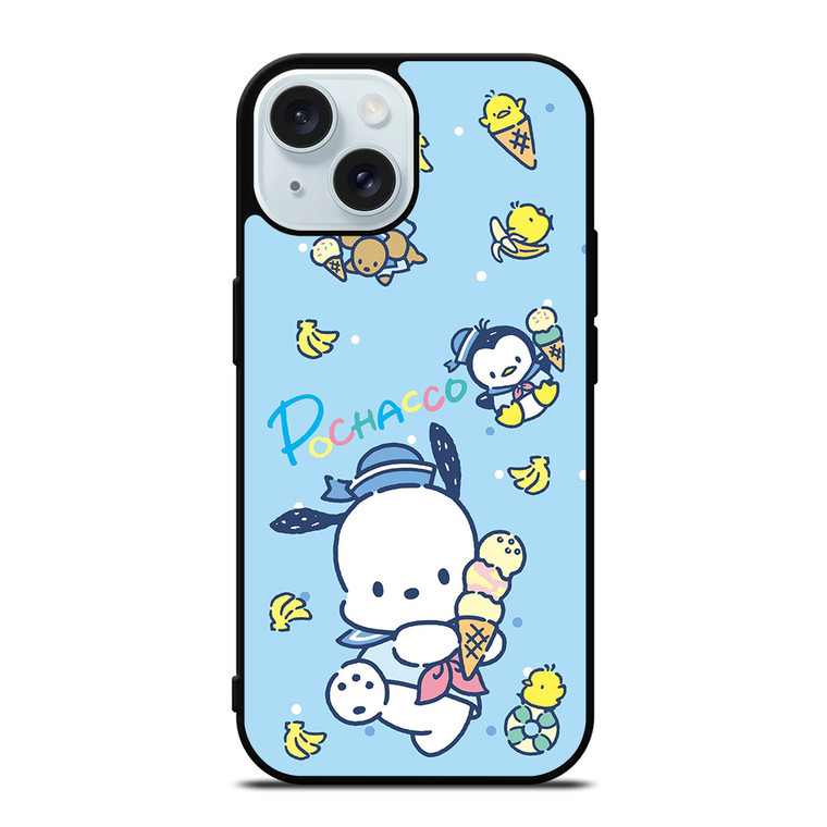 Pochacco Character iPhone 15  Case Cover