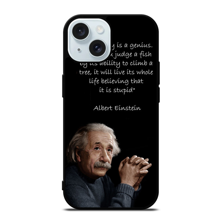 THE GENIUS ALBERT EINSTEIN iPhone 15  Case Cover