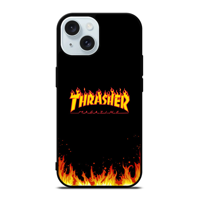 Trasher Smoldering iPhone 15  Case Cover