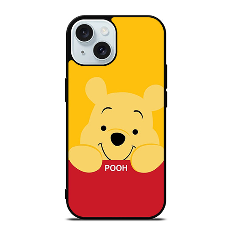 Winnie The Pooh Cute Face iPhone 15  Case Cover