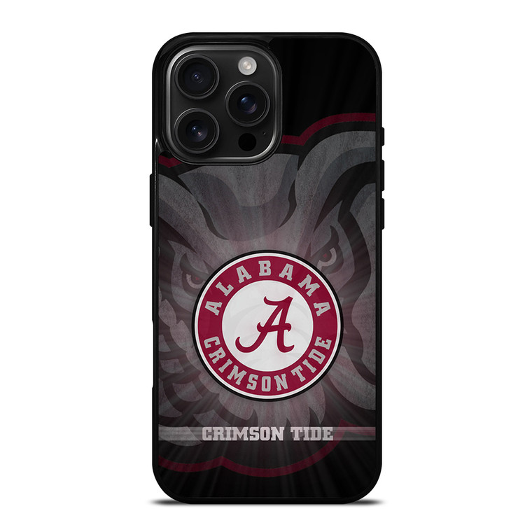 ALABAMA CRIMSON TIDE LOGO iPhone 16 Pro Max Case Cover