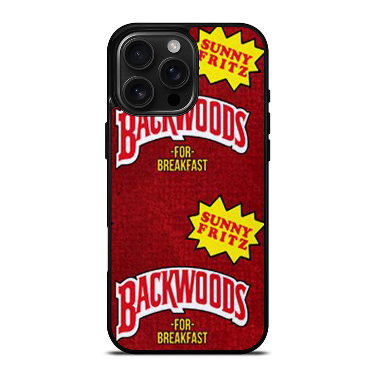BACKWOODS CIGARS 4 B FAST iPhone 16 Pro Max Case Cover
