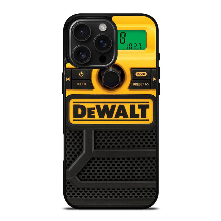 Dewalt Compact Worksite Radio iPhone 16 Pro Max Case Cover