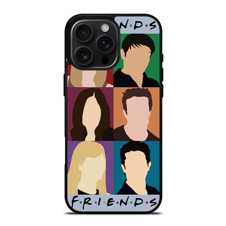 FRIENDS TV SHOW CHARACTERS iPhone 16 Pro Max Case Cover
