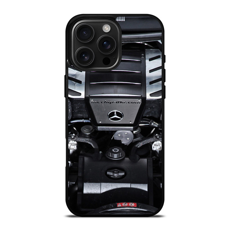 MCchip Dkr Mercedes Engine iPhone 16 Pro Max Case Cover