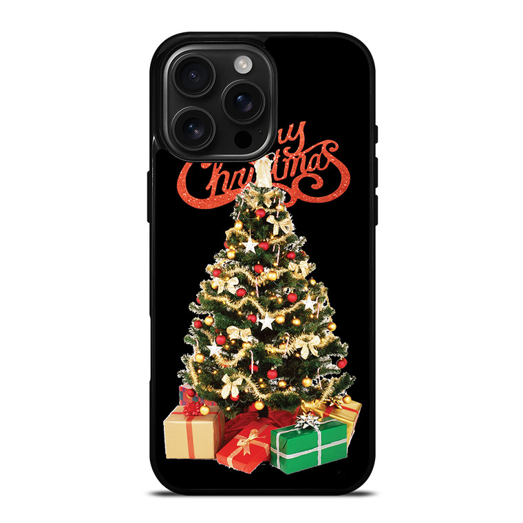 MERRY CHRISTMAS TREE iPhone 16 Pro Max Case Cover