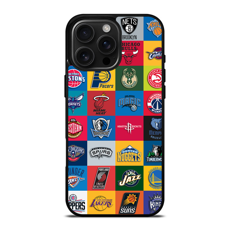 NBA Team Logo iPhone 16 Pro Max Case Cover
