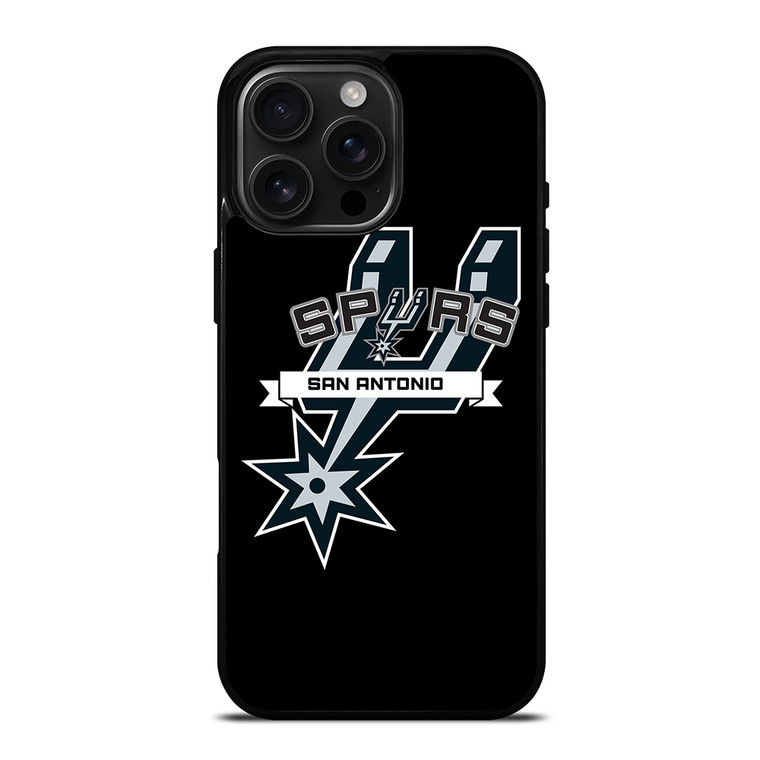 SAN ANTONIO SPURS iPhone 16 Pro Max Case Cover