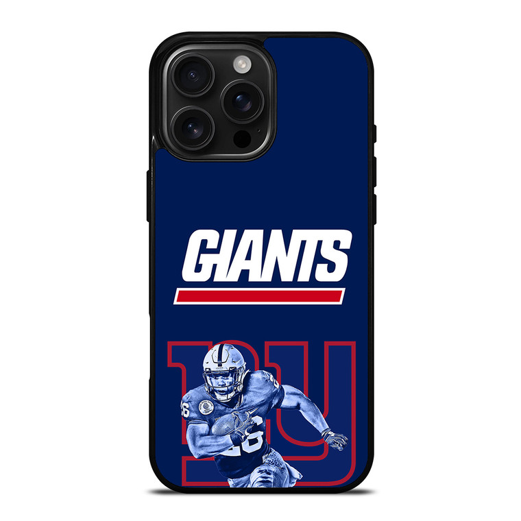 SAQUON BARKLEY NY GIANTS iPhone 16 Pro Max Case Cover