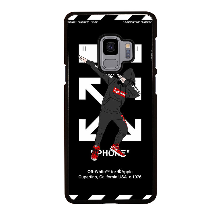 Off White Supreme Apple Samsung Galaxy S9 Case Cover