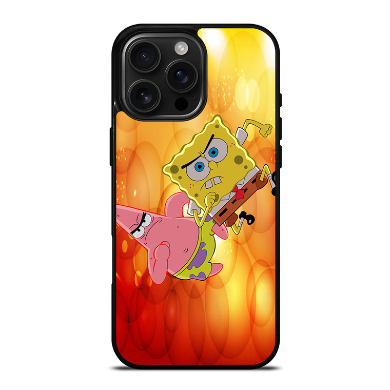 SPONGEBOB AND PATRICK iPhone 16 Pro Max Case Cover