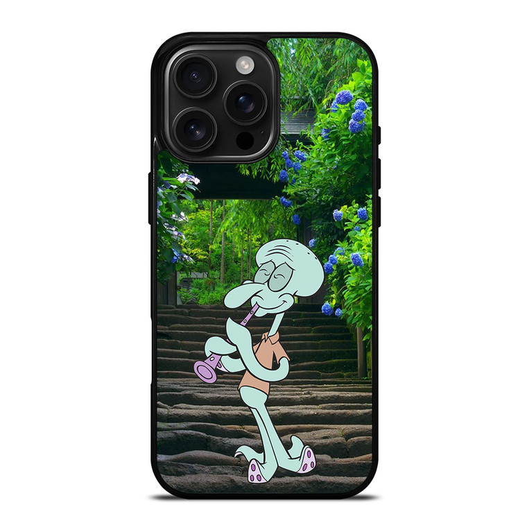 SPONGEBOB FRIEND SQUIDWARD iPhone 16 Pro Max Case Cover