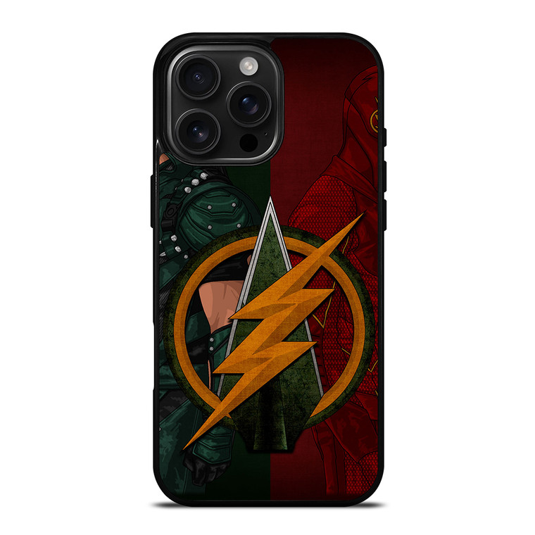 THE FLASH GREEN ARROW iPhone 16 Pro Max Case Cover