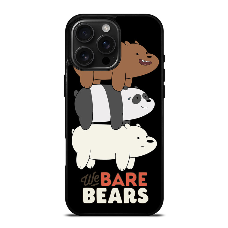 WE BARE BEARS iPhone 16 Pro Max Case Cover