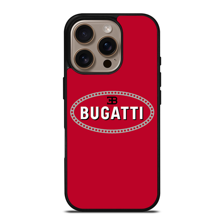 BUGATTI GREAT LOGO iPhone 16 Pro Case Cover