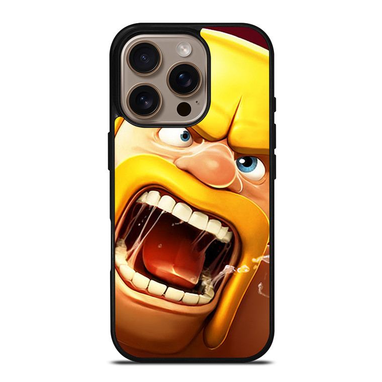 CLASH OF CLANS BARBARIAN iPhone 16 Pro Case Cover