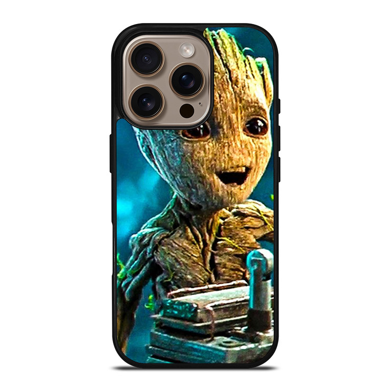 GUARDIANS OF THE GALAXY BABY GROOT iPhone 16 Pro Case Cover